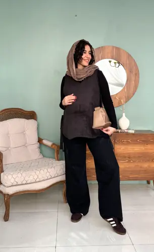 شلوار بارداری جین بگ - تصویر اصلی