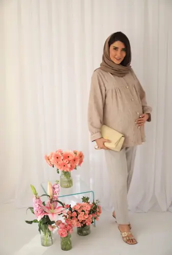 شومیز بارداری و شیردهی مدل قلب - تصویر اصلی