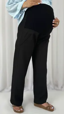 شلوار وایدلگ پارچه ای بارداری
